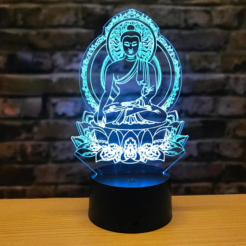 EnlightenGlow - Buddha 3D Lamp