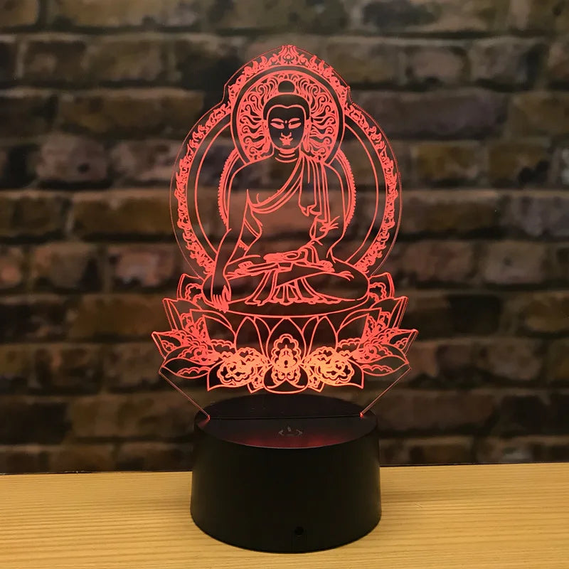 EnlightenGlow - Buddha 3D Lamp