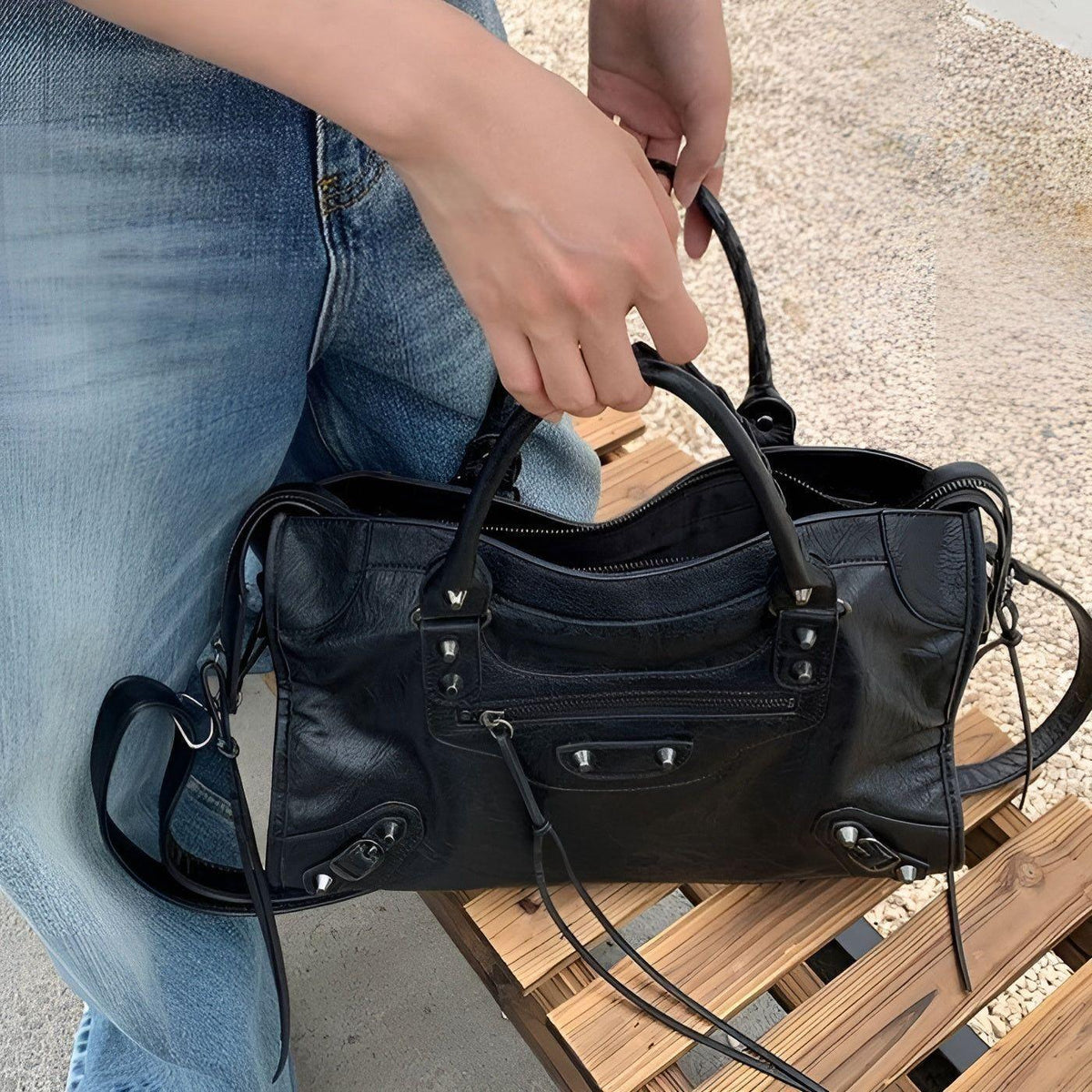 Salome Bag – Classic Large-Capacity Shoulder Handbag for Women