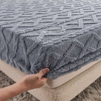 Velvet Mattress Cover – Soft Protective Bedding