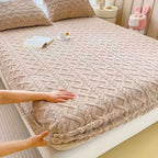 Velvet Mattress Cover – Soft Protective Bedding