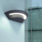 Modern LED outdoor wall lamp for garden and terrace – Weatherproof, energy-saving & decorative
