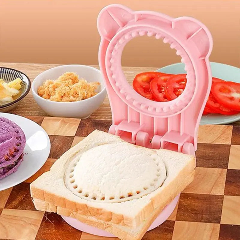 Sandwich Cutter with Sealing – Child-Friendly DIY Set made of Stainless Steel