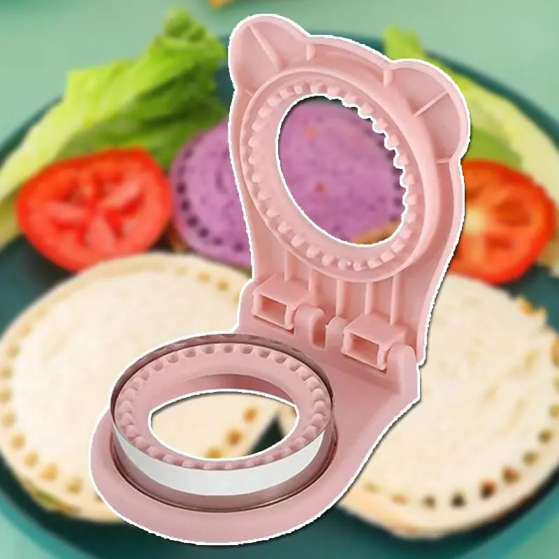 Sandwich Cutter with Sealing – Child-Friendly DIY Set made of Stainless Steel