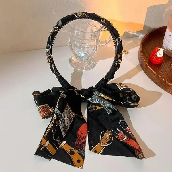Satin headband with weaving function – Perfect for Oktoberfest & festivities