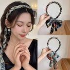 Satin headband with weaving function – Perfect for Oktoberfest & festivities