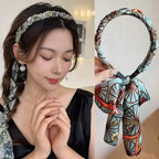 Satin headband with weaving function – Perfect for Oktoberfest & festivities