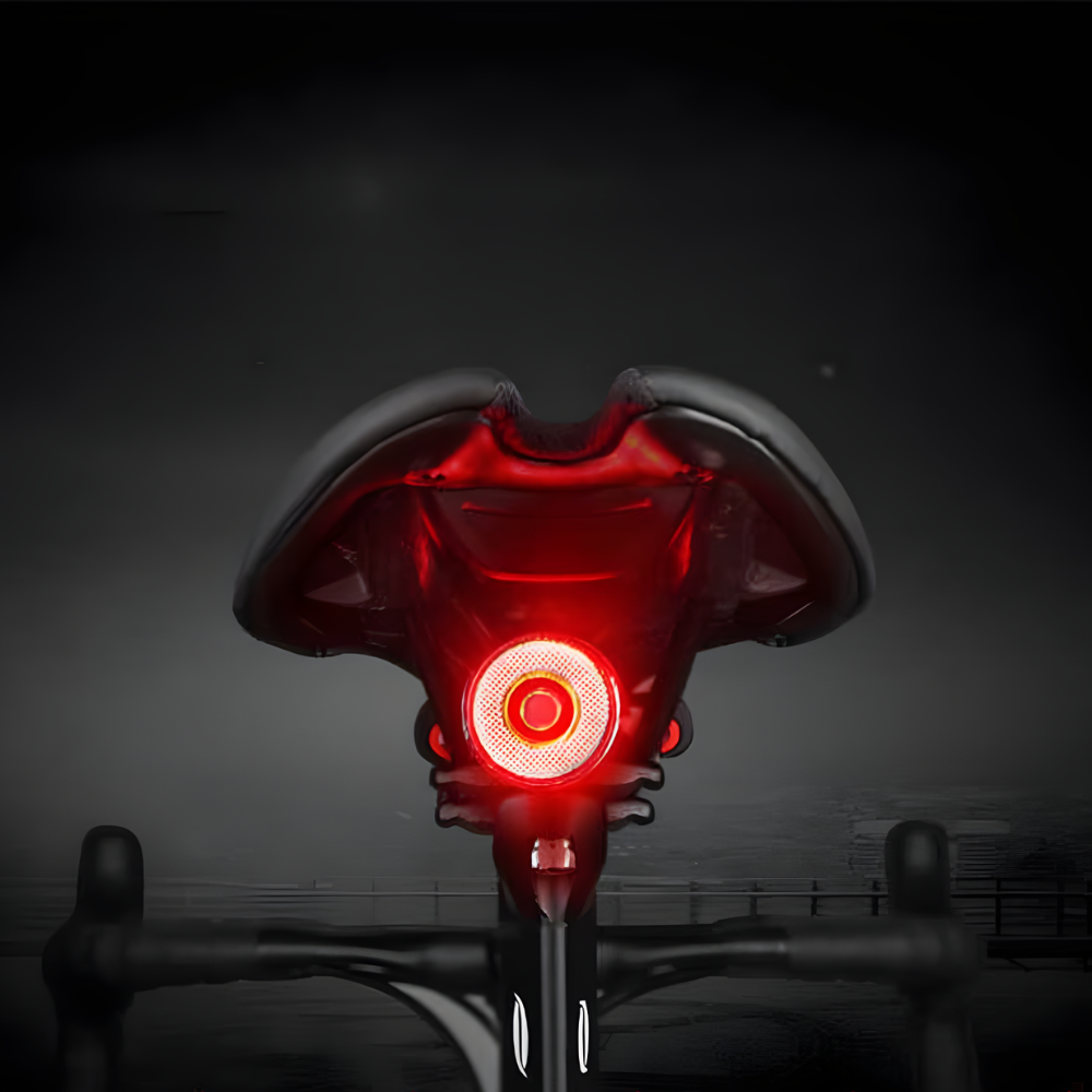 Velaro Intelligent Bicycle Rear Light | Automatic Brake Light & Brightness Sensor | USB Rechargeable | Waterproof IPX4