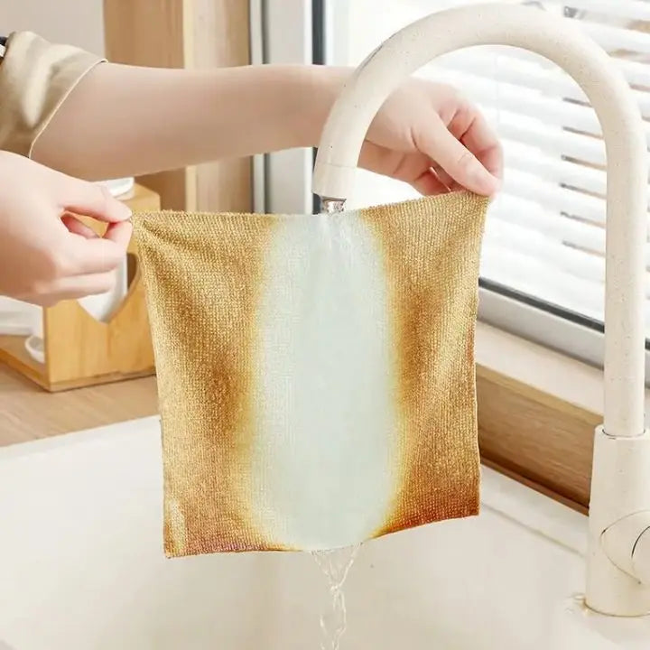 Absorbent Reusable Cleaning Cloths (1 set with 20 pieces)