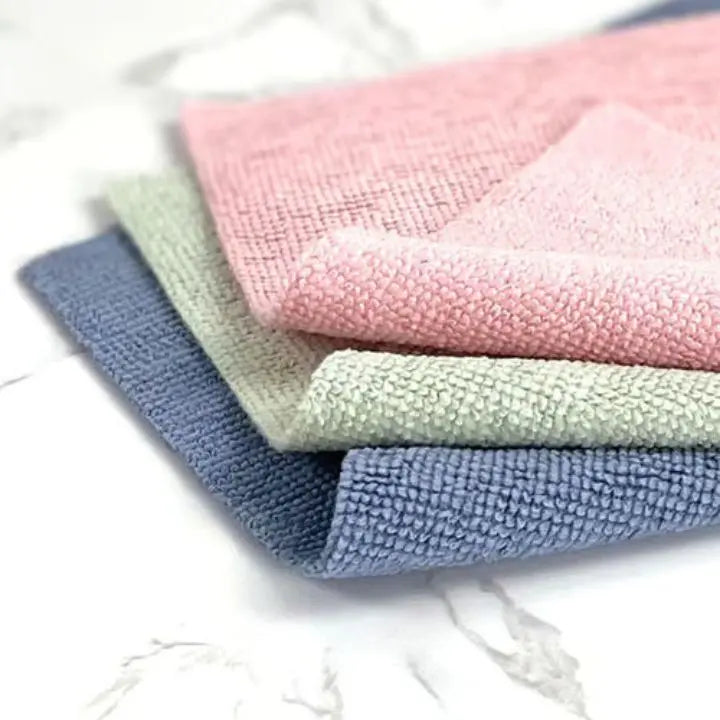 Absorbent Reusable Cleaning Cloths (1 set with 20 pieces)