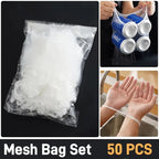 Suction cup drain strainer with 50 filter bags