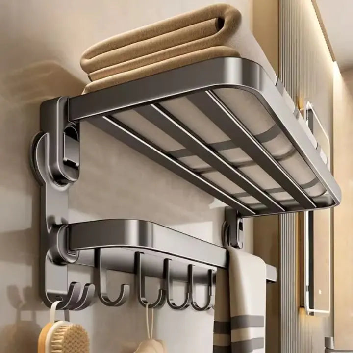 Suction Cup Towel Holder – Drill-free, Space-saving, Practical