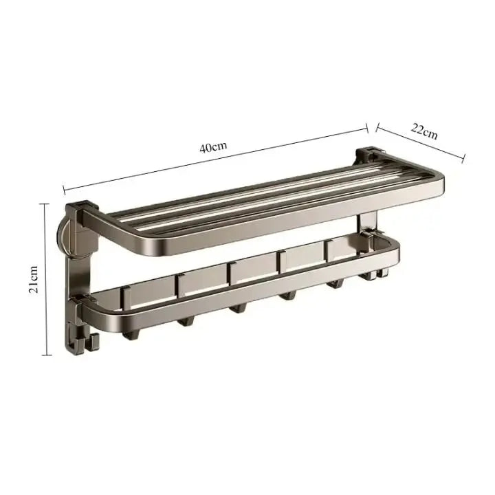 Suction Cup Towel Holder – Drill-free, Space-saving, Practical