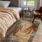 Savage Grace Tiger Tapestry Carpet Rug