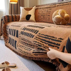 Savanna Geo Chenille Sofa Cover