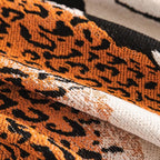 Savara Leopard Sofa Throw Blanket