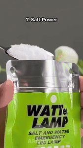 LED Salt Water Lamp