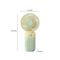 BriseBär Mini Hand Fan | Portable & Rechargeable | Quiet & Fragrance Function | Pastel Colors