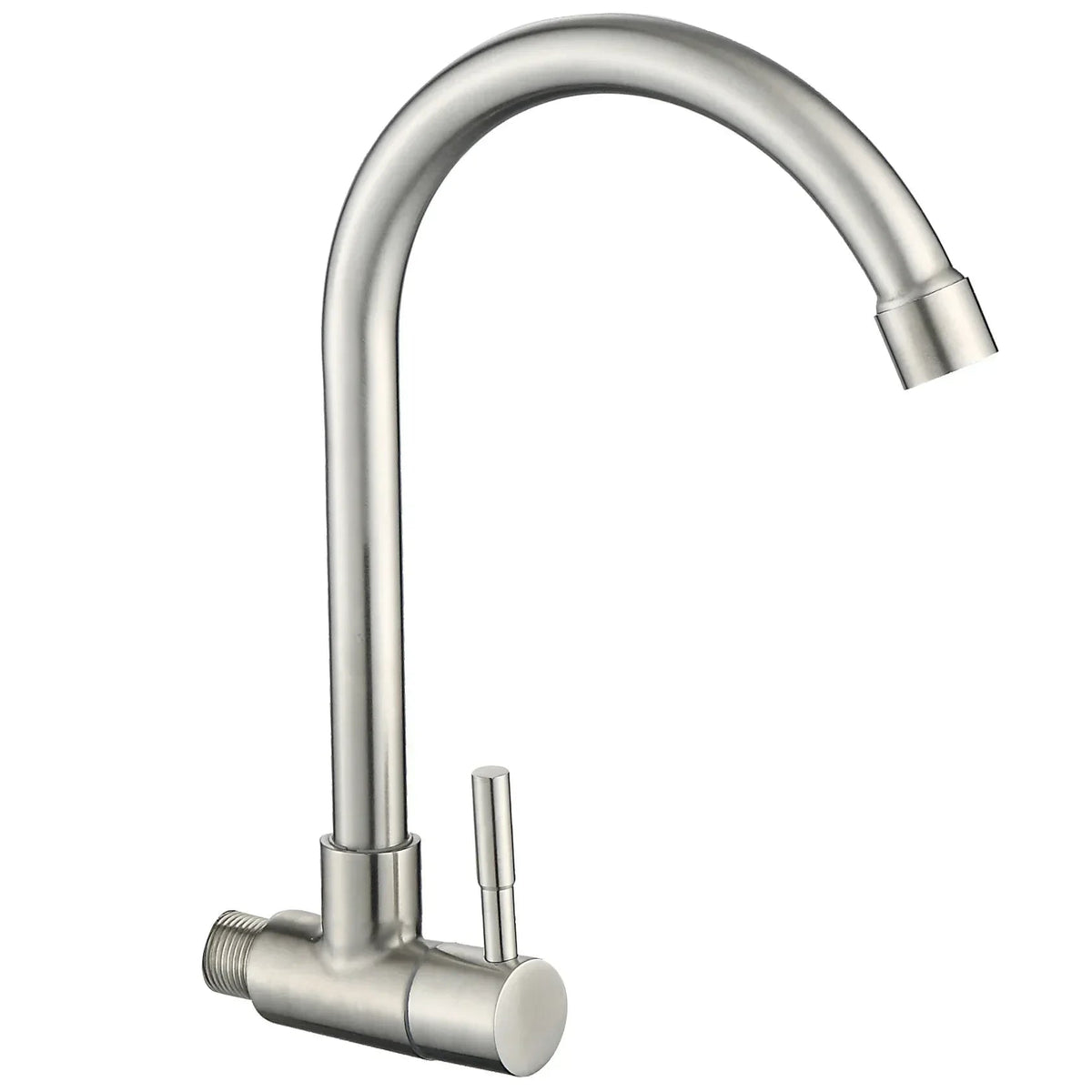 Malka - Rotatable Modern Black Single-Handle Cold Water Kitchen Drinking Faucet
