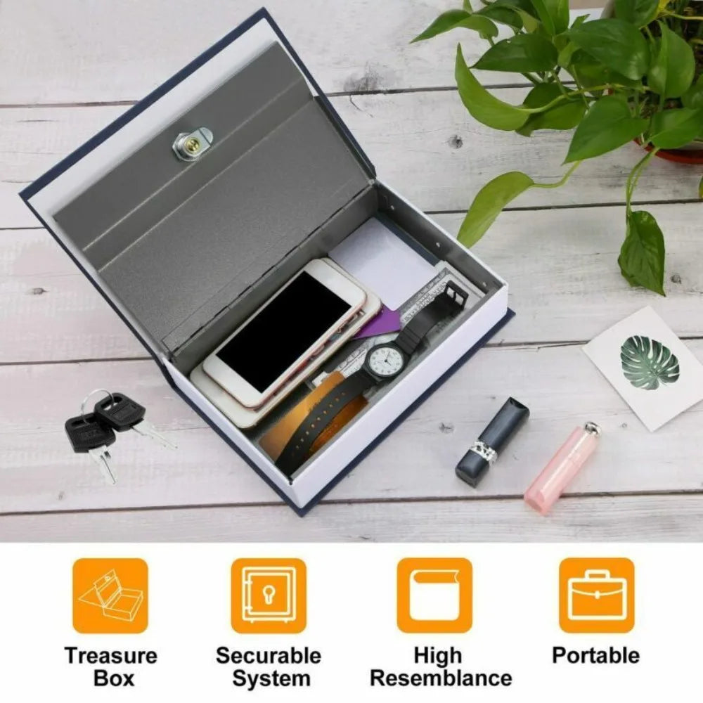 Hidden Book Vault Safe Box