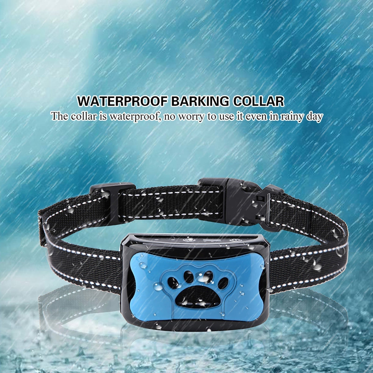 Painless Anti-Bark Collar – Vibrations & Ultrasound for Dogs