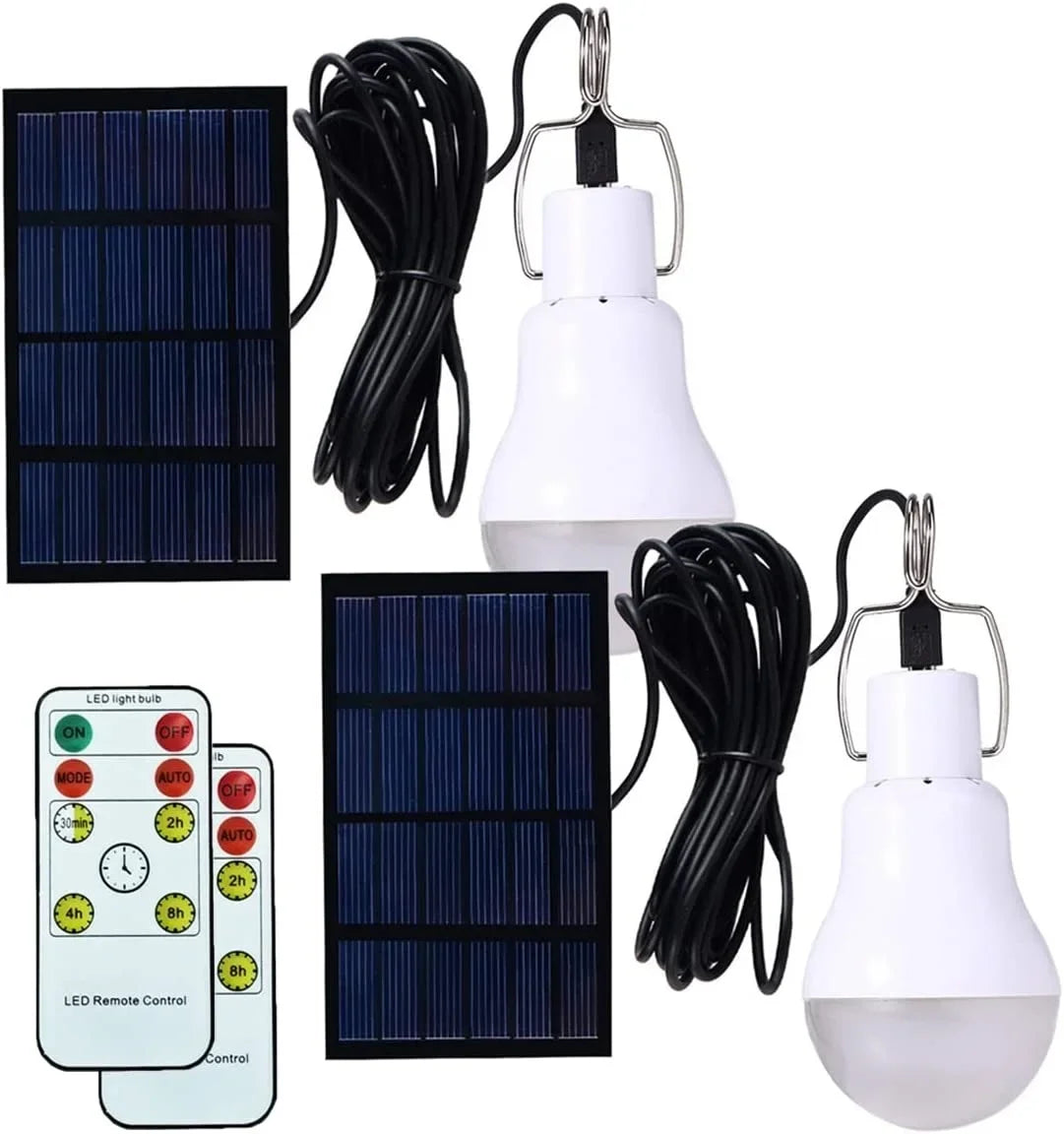 Solar-LED lamp LumiCamp Pro | Rechargeable via USB & Solar | Waterproof IP55 | Portable emergency lighting solution with dimming function
