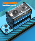 Digital Display Transparent Power Bank