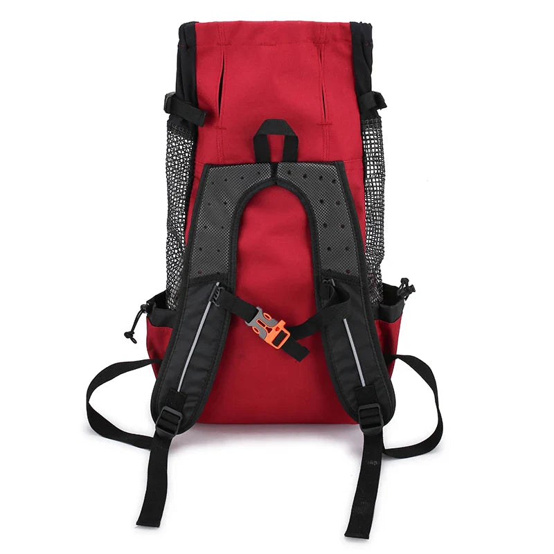 Dog backpack for outdoor & travel breathable