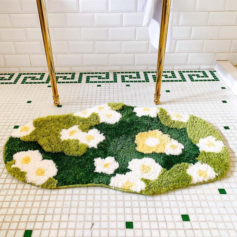 Green Garden Rug