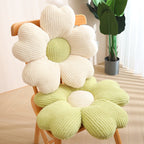 Fluffy Clover Flowers Pillow