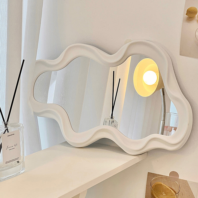 Irregular Wave Wall Mirror