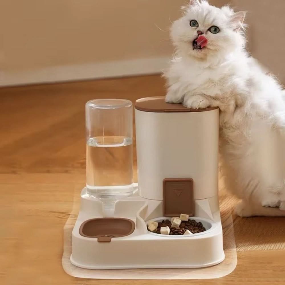 Automatic Food & Water Dispenser for Pets