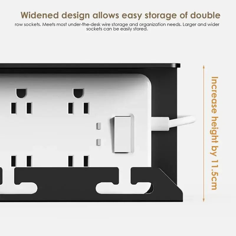 CableFixx Cable Channel | Self-adhesive & Durable | For organization under the desk