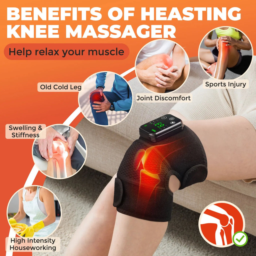 Compress Vibration Therapy Smart Heated Massager