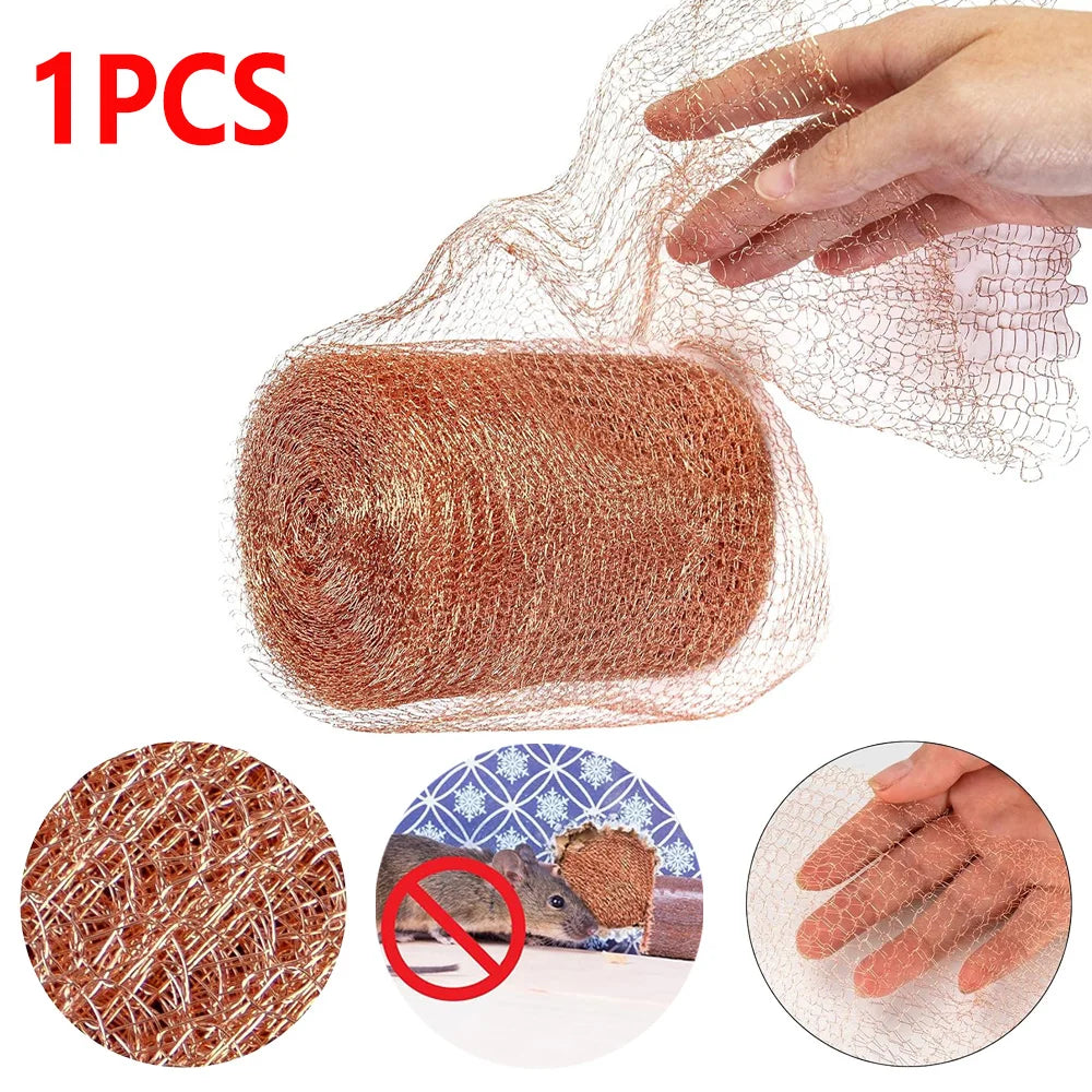 Snailgard Copper Snail Fence Mesh Tape | Protection against Snails in the Bed & Garden | Various Lengths | Rustproof & Weather Resistant