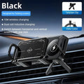 Wireless Fast Charger Flip Car Phone Holder