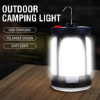 LUMALITE Solar Camping Lamp | USB & Solar Charging | 6 Light Modes | Foldable & Power Bank – 1000 Lumen