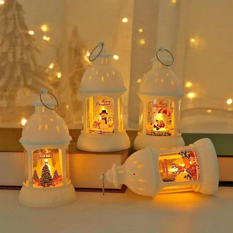 SantaGlow - LED lanterns with Santa Claus motif for a festive and cozy Christmas atmosphere