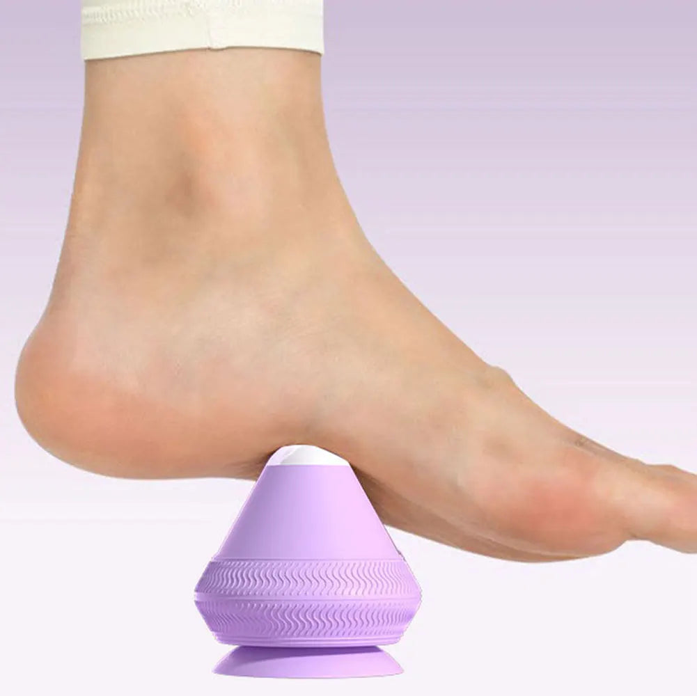 Vibrations Massage Ball FlexiVibe | USB Rechargeable | Heat & Vibration Therapy | Silicone | Portable & Self-Adhesive