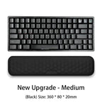 ErgoLuxe GelPad | Comfort Mousepad | Wrist Rest & Massage | Silicone & Memory Foam