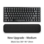 SilentaPad Wrist Rest | Ergonomic Mouse Pad with Memory Foam & Massage Area | For PC, Laptop & Gaming