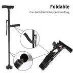Practical Folding Walking Aid for Seniors and Persons with Disabilities