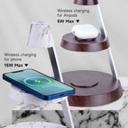 Desktop Powerhouse Multi-Device Wireless Charger Stand