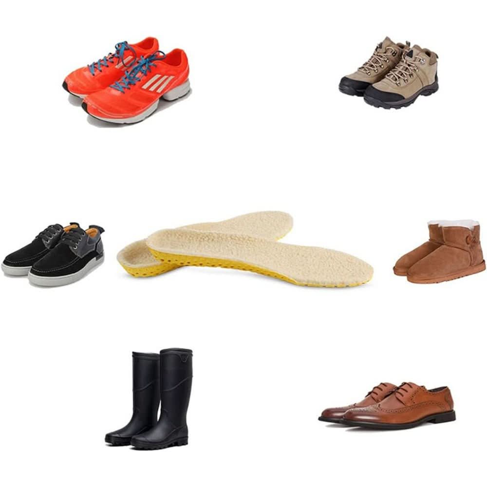 Insole for barefoot shoes with cushioning & breathability