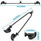 Ergonomic Triceps Rope