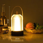 Portable Retro Birdcage Table Lamp – Vintage LED Lighting in Classic Design