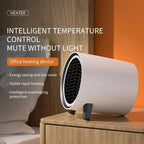 Mini Desktop Heater | 600W | Quick Heating & Energy Saving | Portable & Quiet | EU Plug
