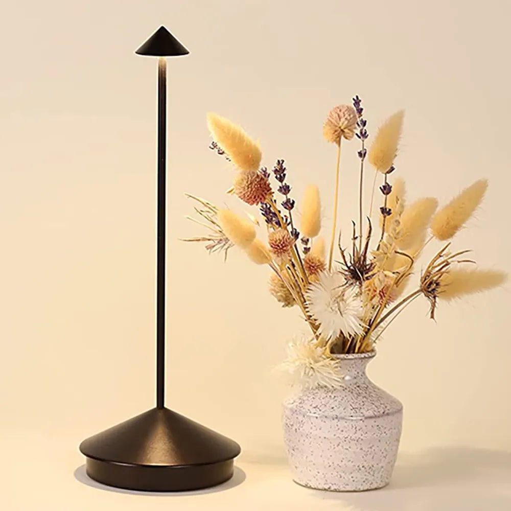 Rechargeable Table Lamp Creative Dining Room Touch Led Pina pro Table Lamp Hotel Bar Coffee Desk Lamp Decorative Desk Lamp