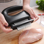 Meat Tenderizer | 48 Blade Needle Meat Tenderizer Stainless Steel Knife