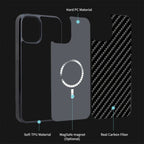 Magsafe Carbon Fiber Shockproof iPhone Case